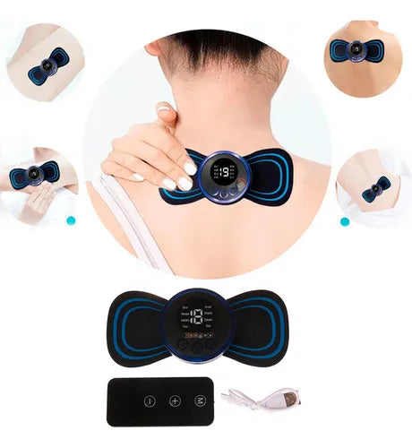 ELECTROMASAJEADOR de Cuello EMS MARIPOSA